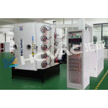 Máquina de revestimento Titanium da mobília PVD de aço inoxidável, equipamento do revestimento de vácuo da cremalheira de exposição